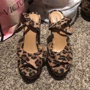 target cheetah wedges